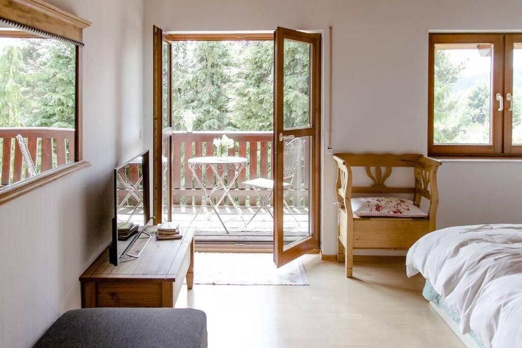 4-Zimmer-Ferienwohnung Waldbluemle Добель Экстерьер фото
